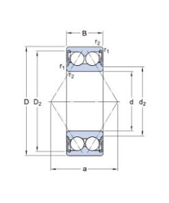 Vòng bi 3213 A2RS1